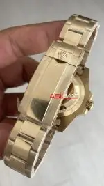 Rolex Submariner Bluesy 126618LB Gold Mavi Kadran 41mm Replika Saat