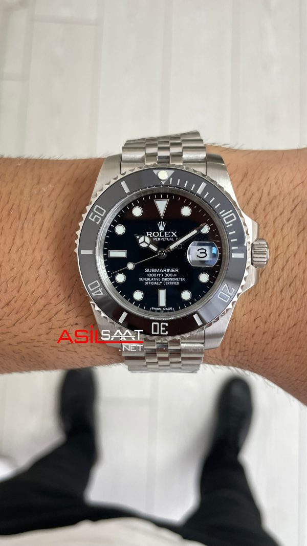 Rolex Submariner Date 126610LN Jubilee 41mm Replika Saat
