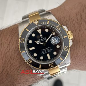 Rolex Submariner Date 126613LN Two Tone Gold 41mm 3235 Clean Factory Swiss ETA Saat