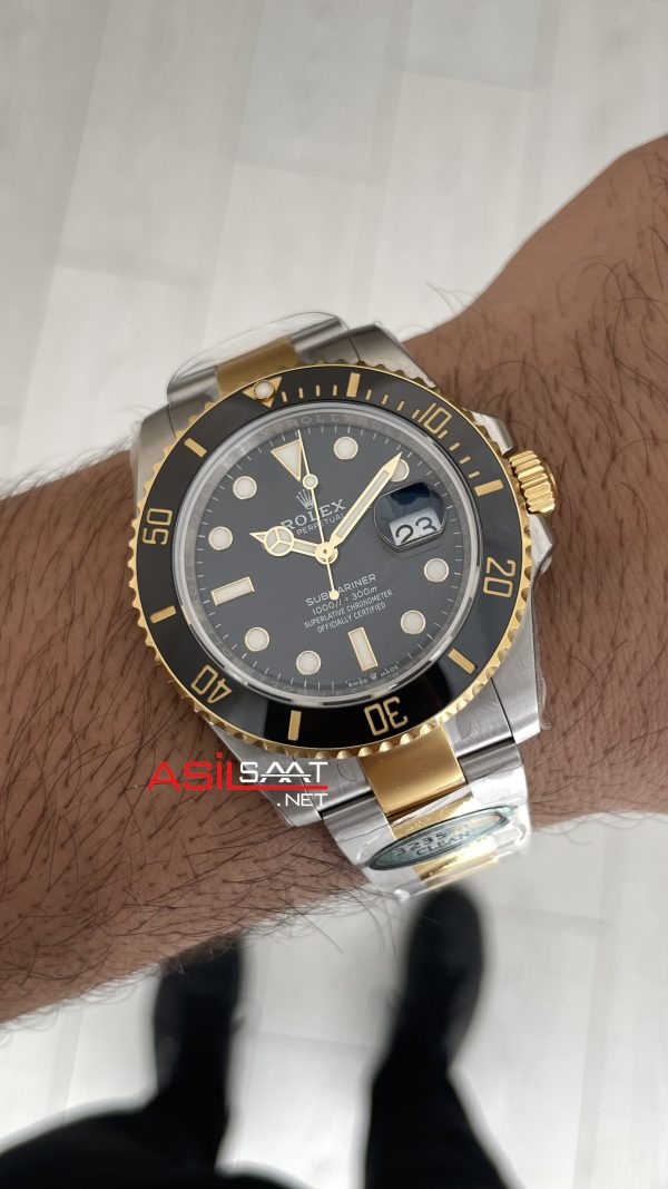 Rolex Submariner Date 126613LN Two Tone Gold 41mm 3235 Clean Factory Swiss ETA Saat Rolex Submariner Date 126613LN Two Tone Gold 41mm 3235 Clean Factory Swiss ETA Saat