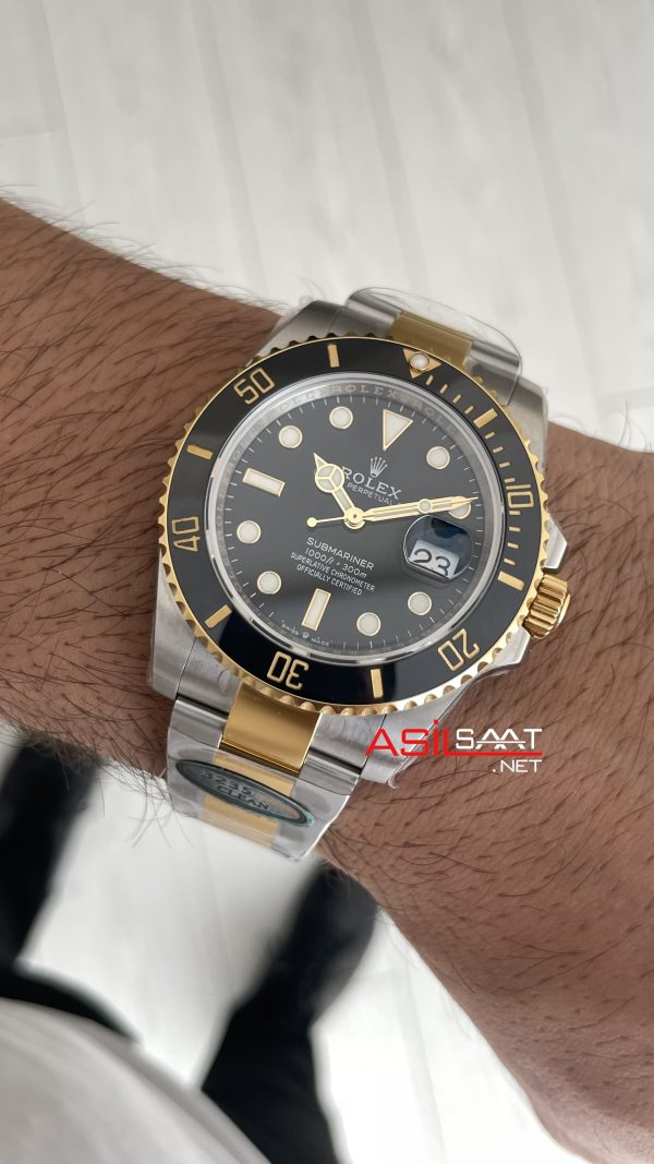 Rolex Submariner Date 126613LN Two Tone Gold 41mm 3235 Clean Factory Swiss ETA Saat Rolex Submariner Date 126613LN Two Tone Gold 41mm 3235 Clean Factory Swiss ETA Saat