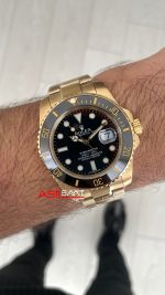 Rolex Submariner Gold 126618LN Siyah Oyster 41mm Replika Saat