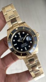 Rolex Submariner Gold 126618LN Siyah Oyster 41mm Replika Saat