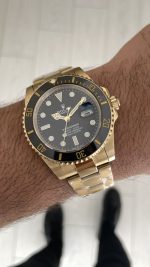 Rolex Submariner Gold 126618LN Siyah Oyster 41mm Replika Saat
