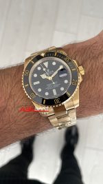Rolex Submariner Gold 126618LN Siyah Oyster 41mm Replika Saat