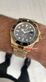 Rolex Submariner Gold 126618LN Siyah Oyster 41mm Replika Saat