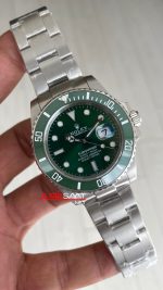 Rolex Submariner Hulk 116610LV Yeşil Kadran 40mm Replika Saat