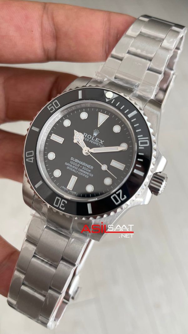 Rolex Submariner No Date 124060 Siyah Kadran 41mm Replika Saat Rolex Submariner No Date 124060 Siyah Kadran 41mm Replika Saat