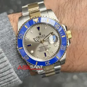 Rolex Submariner Serti 16613 Replika Saat