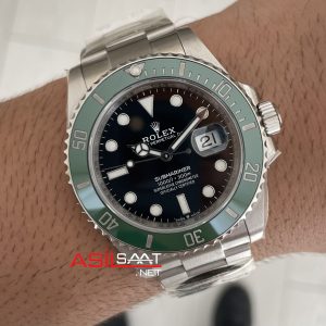 Rolex Submariner Starbucks 126610LV 41mm DD3235 Super Clone Swiss ETA Saat Clean Factory