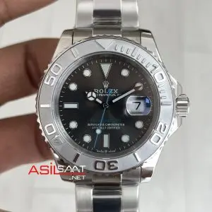 Rolex Yacht Master Gri Kadran 126662 Rhodium 40mm Replika Saat