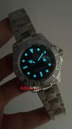 Rolex Yacht Master Gri Kadran 126662 Rhodium 40mm Replika Saat