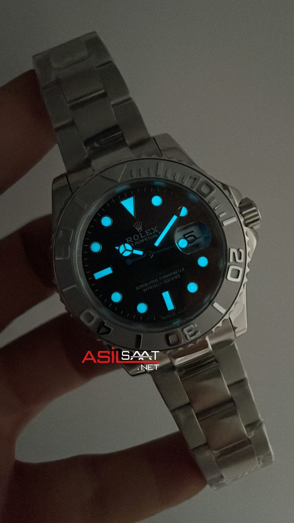 Rolex Yacht Master Gri Kadran 126662 Rhodium 40mm Replika Saat Rolex Yacht Master Gri Kadran 126662 Rhodium 40mm Replika Saat