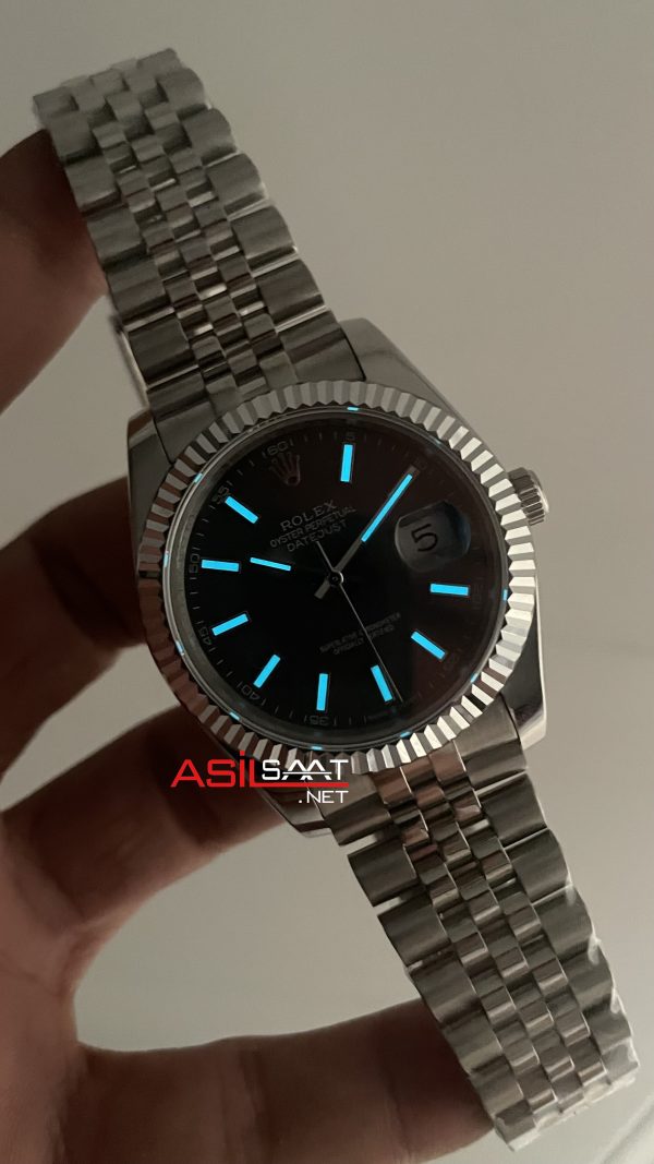 Rolex Datejust Gri Kadran 126334 Jubilee Rhodium 41mm Replika Saat Rolex Datejust Gri Kadran 126334 Jubilee Rhodium 41mm Replika Saat