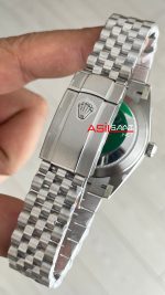 Rolex Datejust Gri Taşlı 126334 Jubilee Dark Rhodium Diamond Dial 41mm Swiss ETA Saat Clean Factory