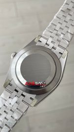Rolex Datejust Gri Taşlı 126334 Jubilee Dark Rhodium Diamond Dial 41mm Swiss ETA Saat Clean Factory