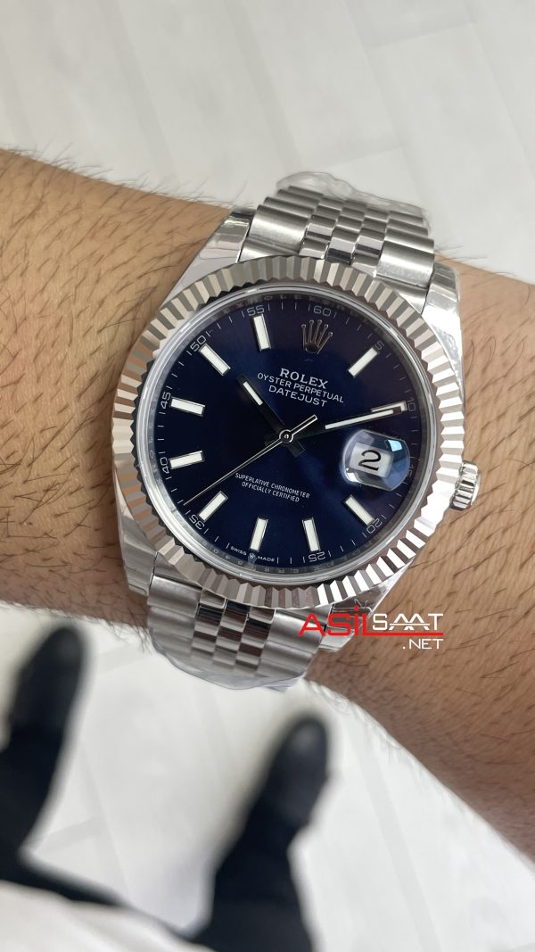 Rolex Datejust Mavi 126334 Jubilee Blue Dial 41mm Eta Swiss