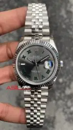 Rolex Datejust Wimbledon 126334 41 mm Jubilee 3235 Swiss Eta