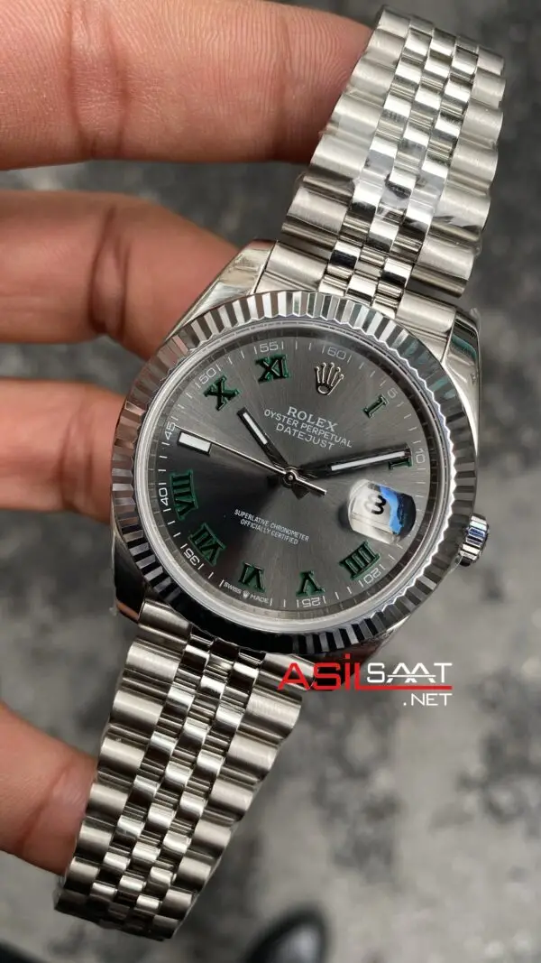 Rolex Datejust Wimbledon 126334 41 mm Jubilee 3235 Swiss Eta