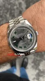 Rolex Datejust Wimbledon 126334 41 mm Jubilee 3235 Swiss Eta