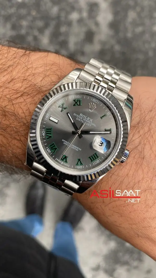 Rolex Datejust Wimbledon 126334 41 mm Jubilee 3235 Swiss Eta