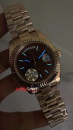 Rolex Day Date Chocolate 228235 President Rose
