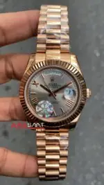 Rolex Day-Date President 40 mm 228235 Everose Gold Replika Saat ROLDD037