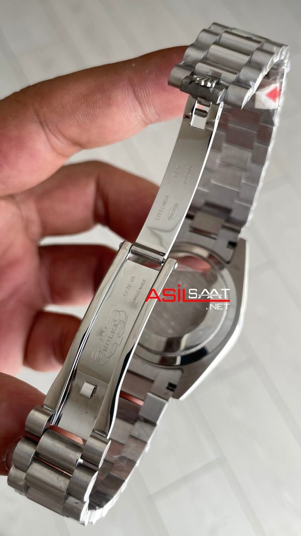 Rolex Day Date Rhodium 228238 President Gri Kadran 40mm Replika Saat Rolex Day Date Rhodium 228238 President Gri Kadran 40mm Replika Saat