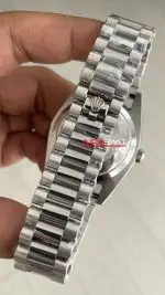 Rolex Day Date Siyah Kadran 228239 Black Roman Dial 40mm Replika Saat