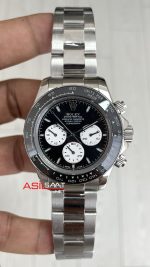 Rolex Daytona Le Mans 126529LN Siyah Kadran 40mm Replika Saat