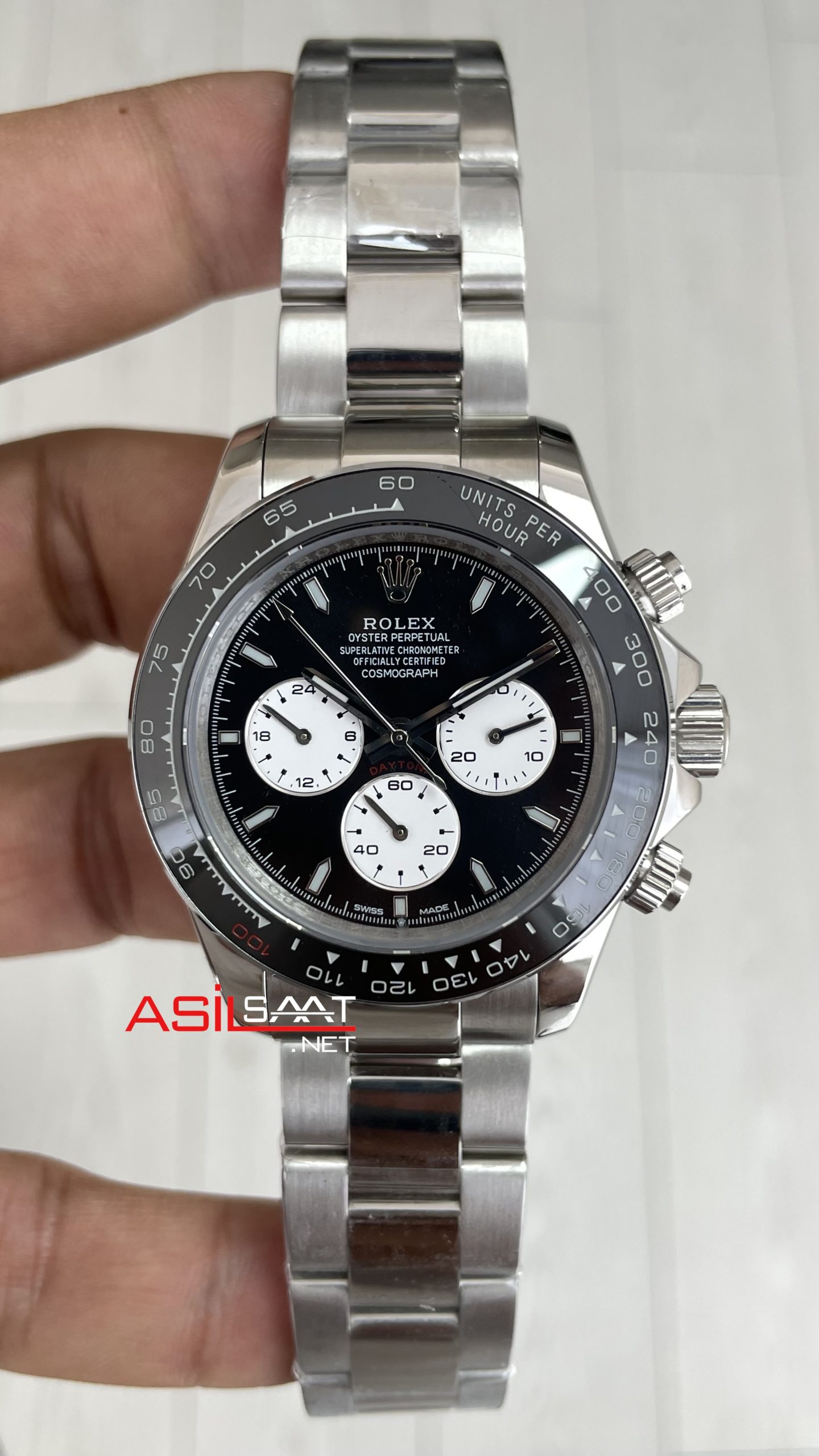 Rolex Daytona Le Mans 126529LN Siyah Kadran 40mm Replika Saat Rolex Daytona Le Mans 126529LN Siyah Kadran 40mm Replika Saat