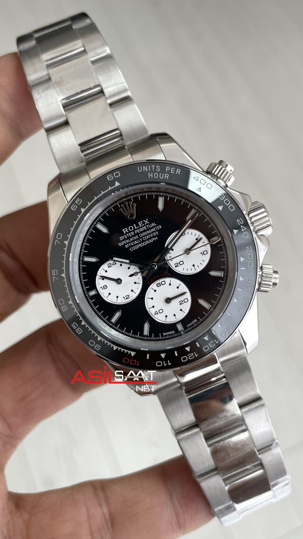 Rolex Daytona Le Mans 126529LN Siyah Kadran 40mm Replika Saat Rolex Daytona Le Mans 126529LN Siyah Kadran 40mm Replika Saat