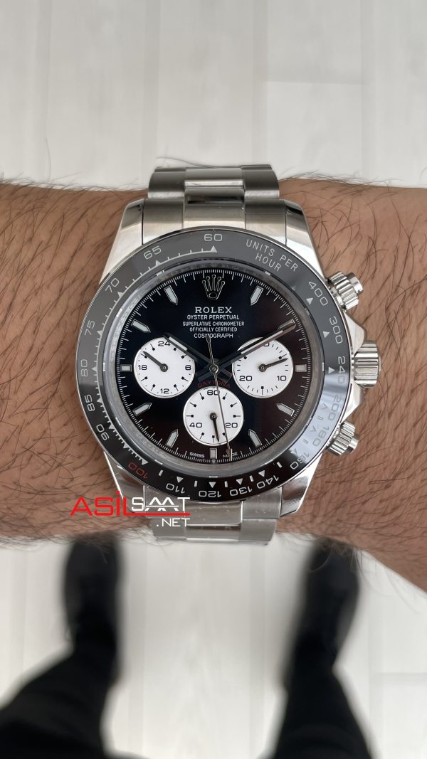 Rolex Daytona Le Mans 126529LN Siyah Kadran 40mm Replika Saat Rolex Daytona Le Mans 126529LN Siyah Kadran 40mm Replika Saat