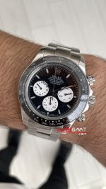 Rolex Daytona Le Mans 126529LN Siyah Kadran 40mm Replika Saat