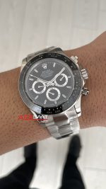 Rolex Daytona Siyah 126500LN Black Dial 40mm Replika Saat