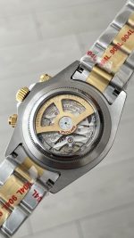 Rolex Daytona Siyah Taşlı 116503 Two Tone Gold 40mm Replika Saat
