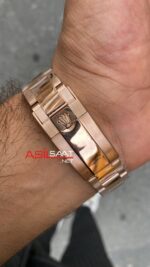 Rolex Gmt Master II 40 mm Everose Replika Saat ROLG005