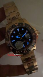 Rolex Gmt Master II 40 mm Everose Replika Saat ROLG005