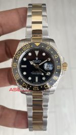 Rolex Gmt Master II Green Arrow 116713LN Two Tone Gold 40mm Replika Saat