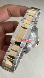 Rolex Gmt Master II Green Arrow 116713LN Two Tone Gold 40mm Replika Saat