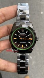 Rolex Milgauss PVD Siyah 116400GV Replika Saat
