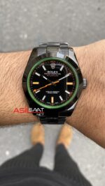 Rolex Milgauss PVD Siyah 116400GV Replika Saat