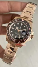 Rolex Root Beer Gmt Master II 126715CHNR Chocolate 40mm Rosegold