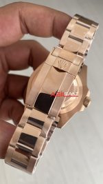 Rolex Root Beer Gmt Master II 126715CHNR Chocolate 40mm Rosegold Replika Saat