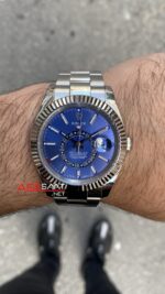 Rolex Sky Dweller Mavi 326934 Oyster Replika Saat