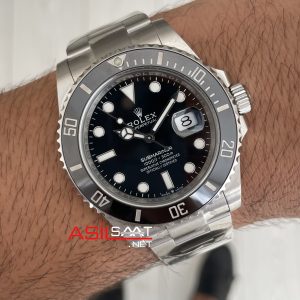 Rolex Submariner Date 126610LN Silver 41mm 3235 Swiss ETA Saat Clean Factory