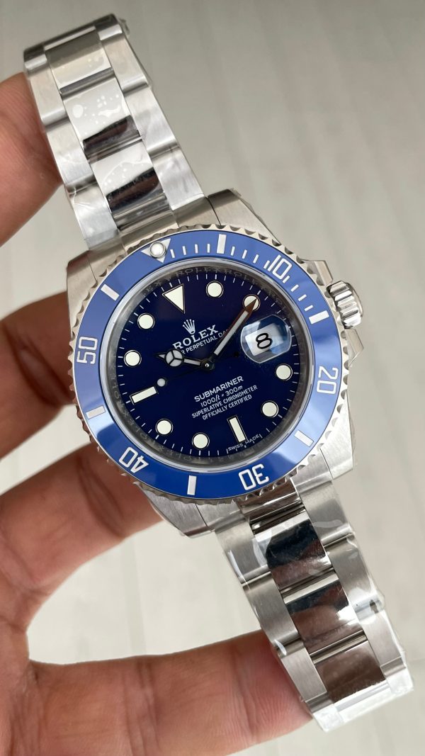 Rolex Submariner Mavi 116619LB Smurf 40mm 3135 Swiss ETA Saat Clean Factory Rolex Submariner Mavi 116619LB Smurf 40mm 3135 Swiss ETA Saat Clean Factory