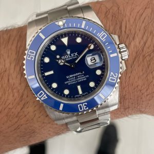 Rolex Submariner Mavi 116619LB Smurf 40mm 3135 Swiss ETA Saat Clean Factory