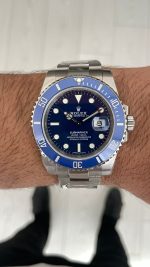 Rolex Submariner Mavi 116619LB Smurf 40mm 3135 Swiss ETA Saat Clean Factory