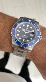 Rolex Submariner Mavi 116619LB Smurf 40mm 3135 Swiss ETA Saat Clean Factory